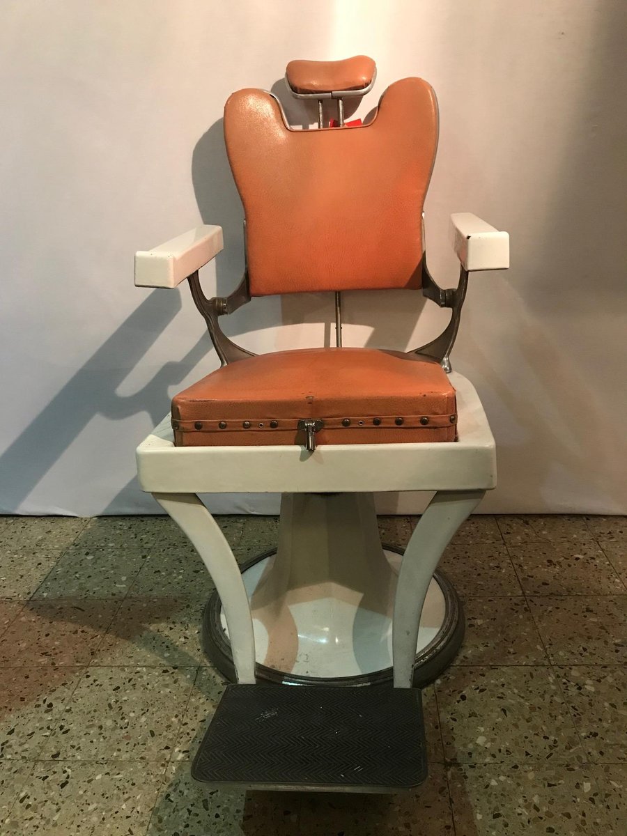 Chaise De Barbier Vintage France En Vente Sur Pamono