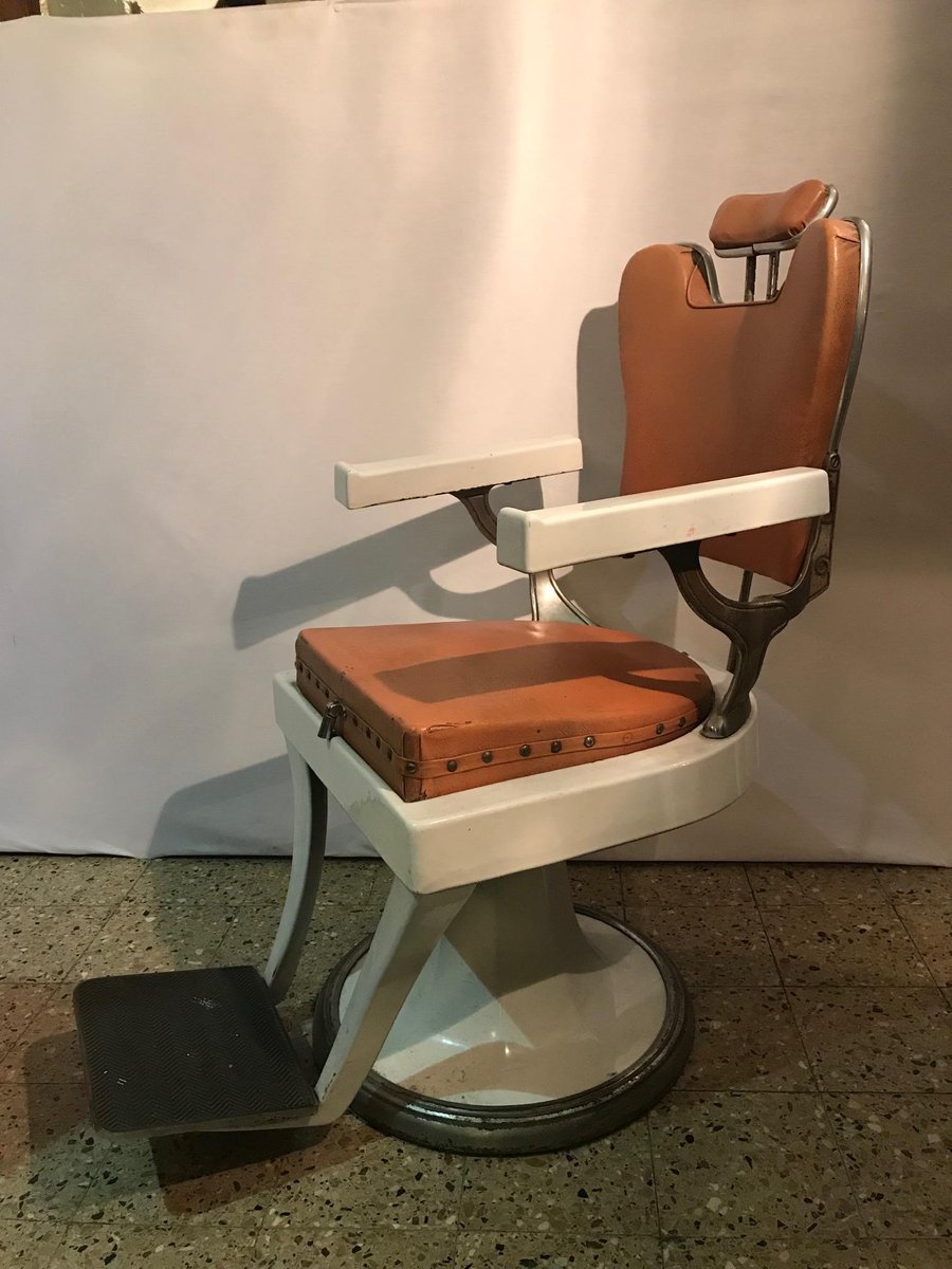 Chaise De Barbier Vintage France En Vente Sur Pamono