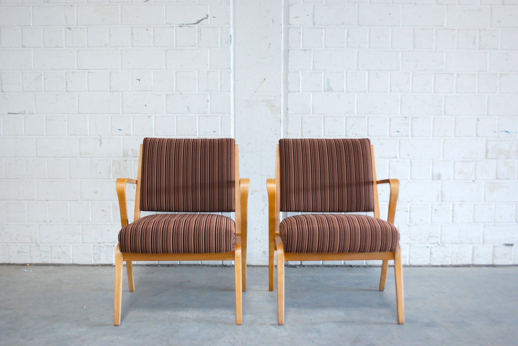 Bauhaus Polsterstühle von Selman Selmanagic für VEB Deutsche