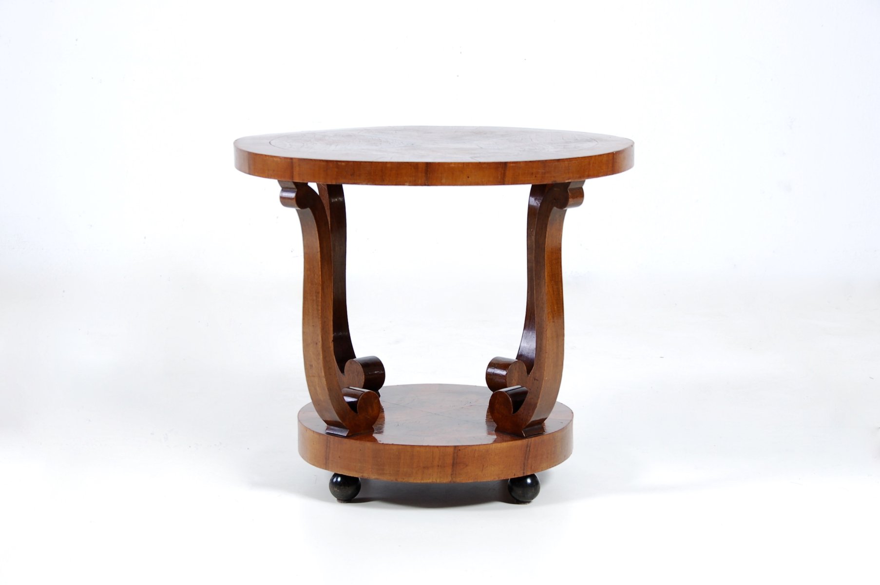 Art Deco Coffee Table In Walnut Burl 1930s For At Pamono Art Deco Coffee Table In Walnut Burl 1930s