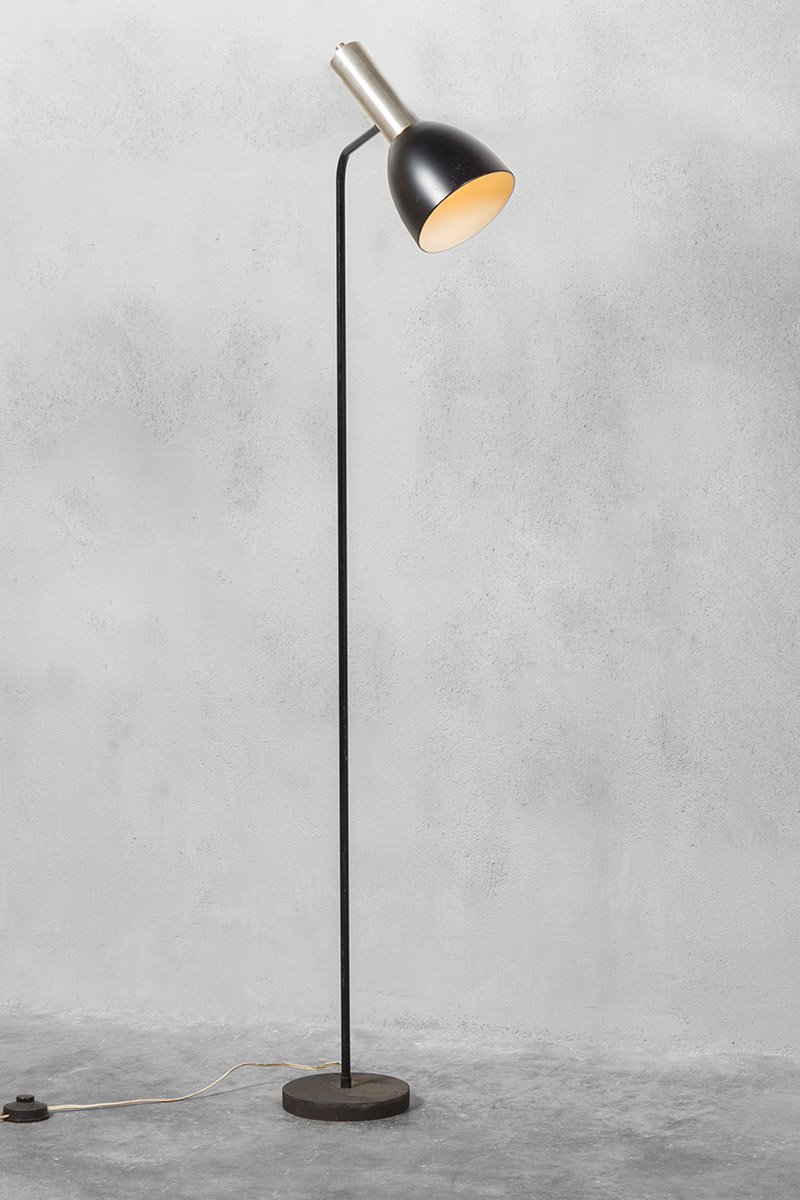 Mid Century Floor Lamp By H Th J A Busquet For Hala 1960s 463 00