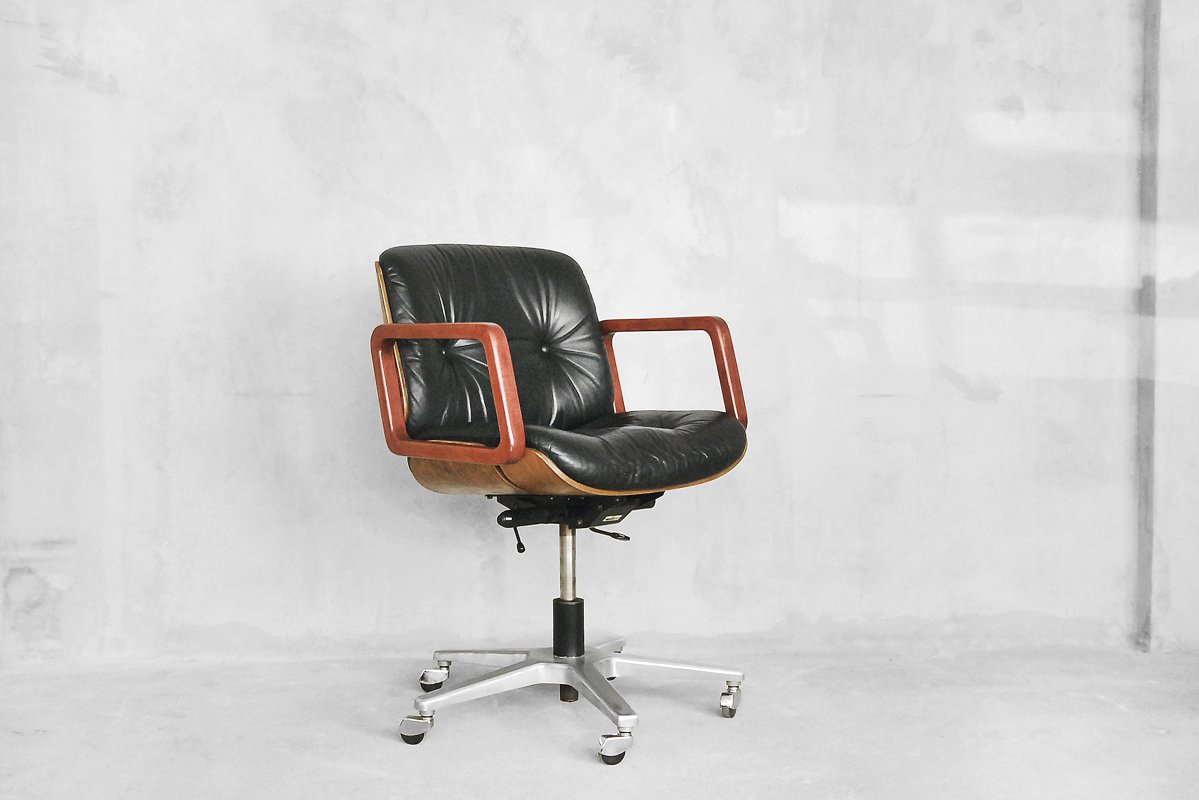 leather swivel desk chair slope leather swivel office chair from giroflex 1970s for sale at pamono leather swivel desk chair slope leather swivel office chair from giroflex 1970s for sale at pamono