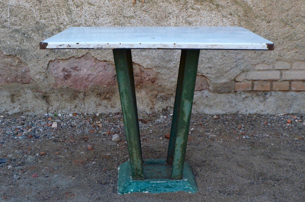 industrial garden table 1960s AIU-262826