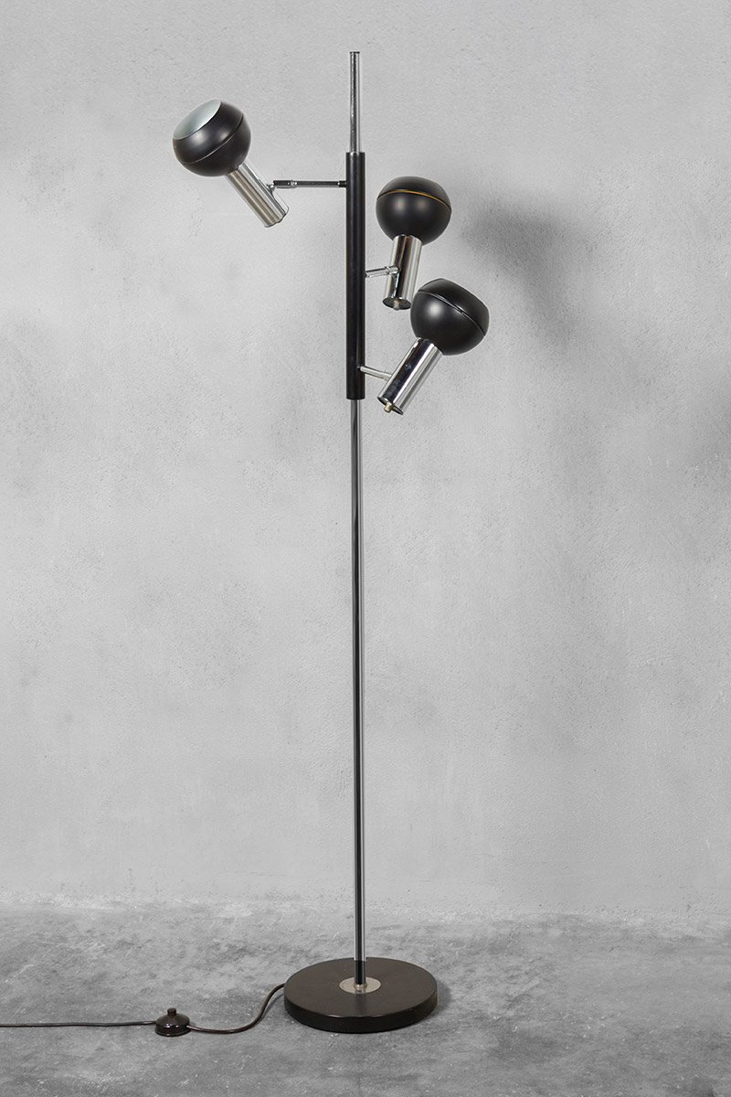 RELAX4LIFE Stehlampe 160 Cm – Verstellbare Humanoide Standleuchte Mit E27-Fassung & Fußschalter