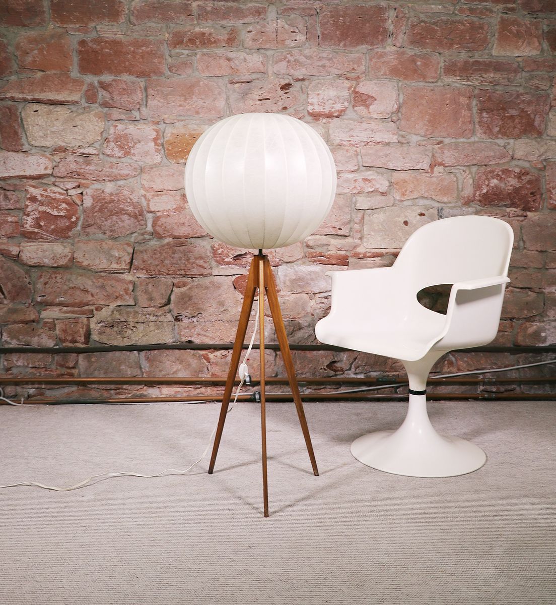 Danish Modern Floor Lamp On Tripod Teak Base For At Pamono Danish Modern Floor Lamp On Tripod Teak Base