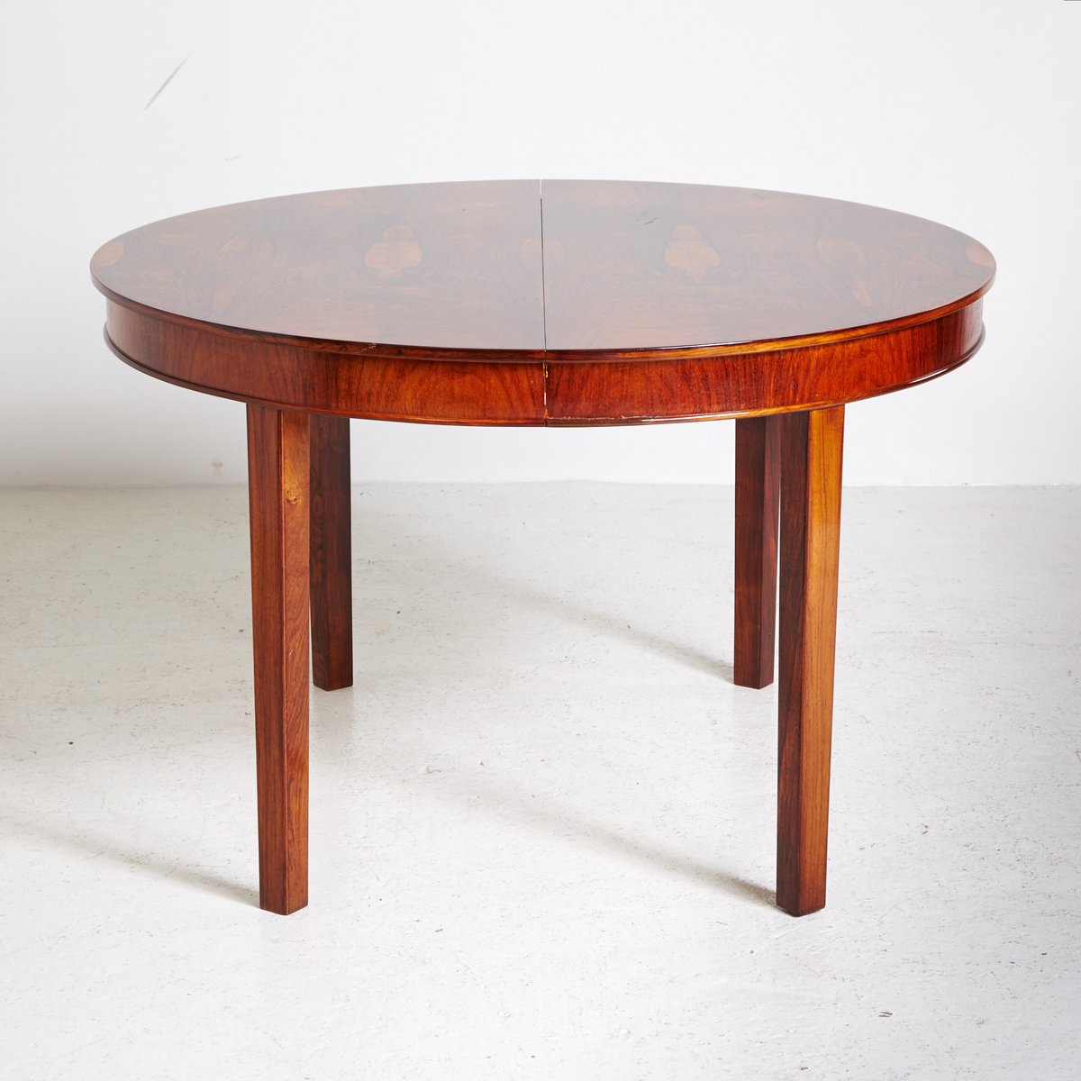 Grosser Palisander Esstisch 1960er Bei Pamono Kaufen