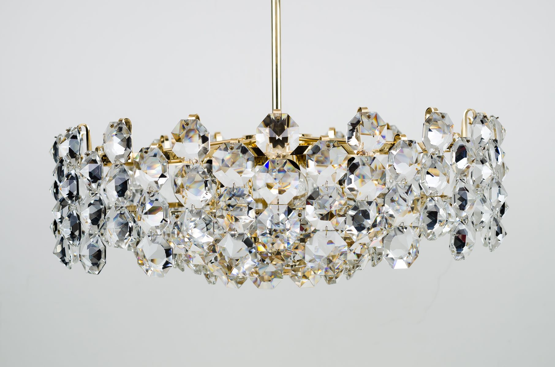 Vintage Brass And Glass Chandelier 1960s For At Pamono Vintage Brass And Glass Chandelier 1960s