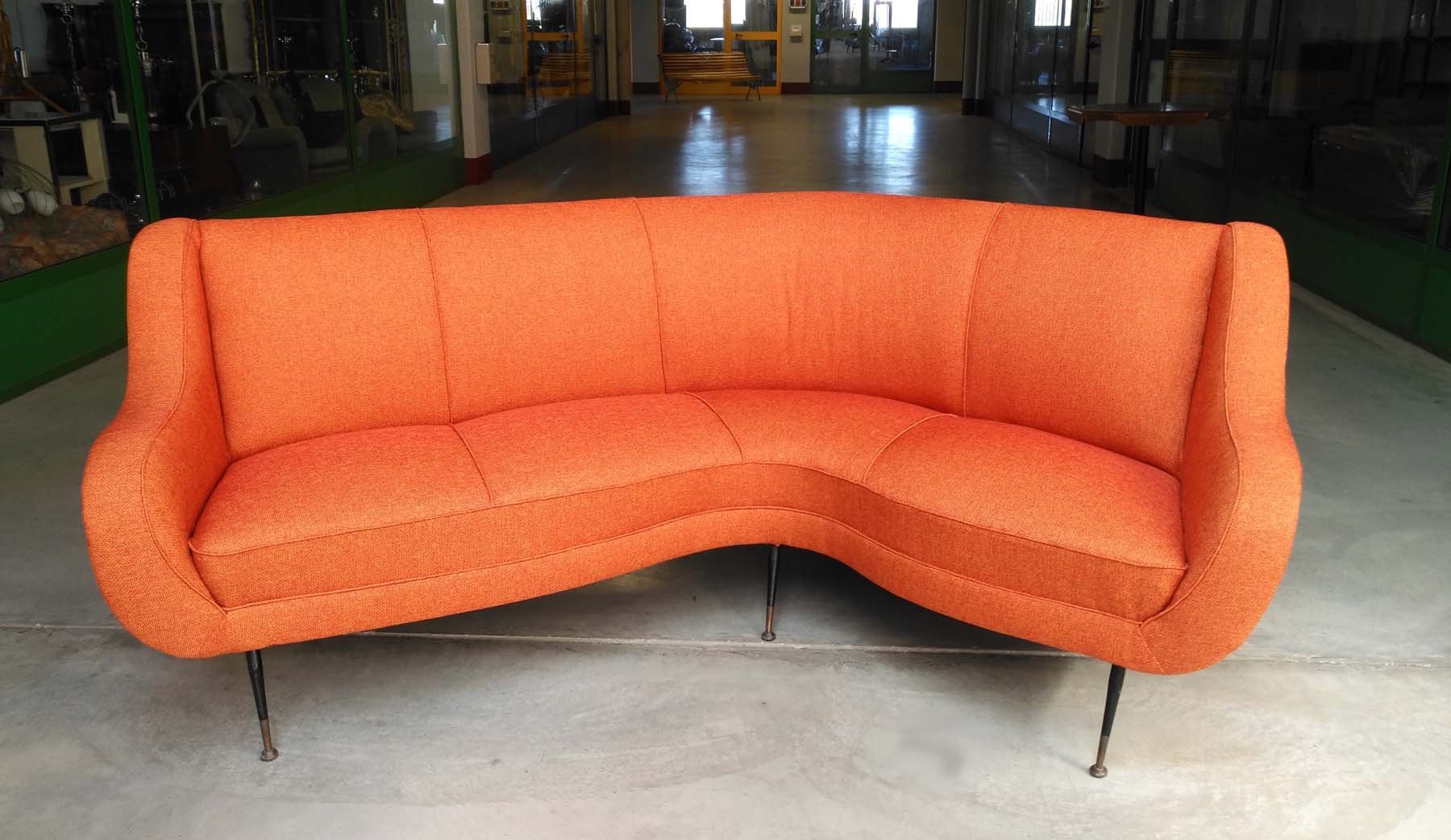 Curved Sofa 1950s For At Pamono Curved Sofa 1950s