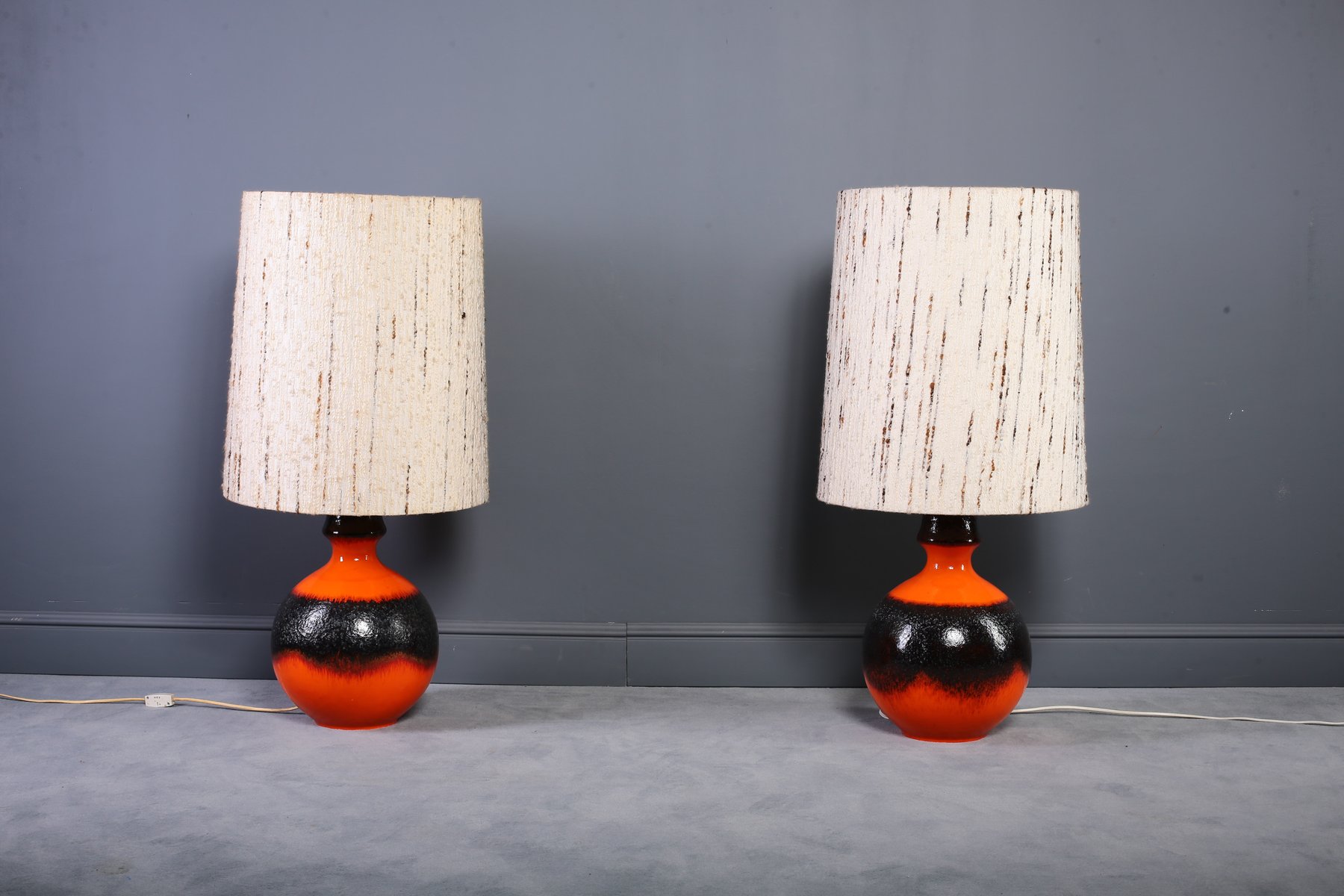 German Floor Lamps With Fat Lava Base 1960s Set Of 2 For At German Floor Lamps With Fat Lava Base 1960s Set Of 2