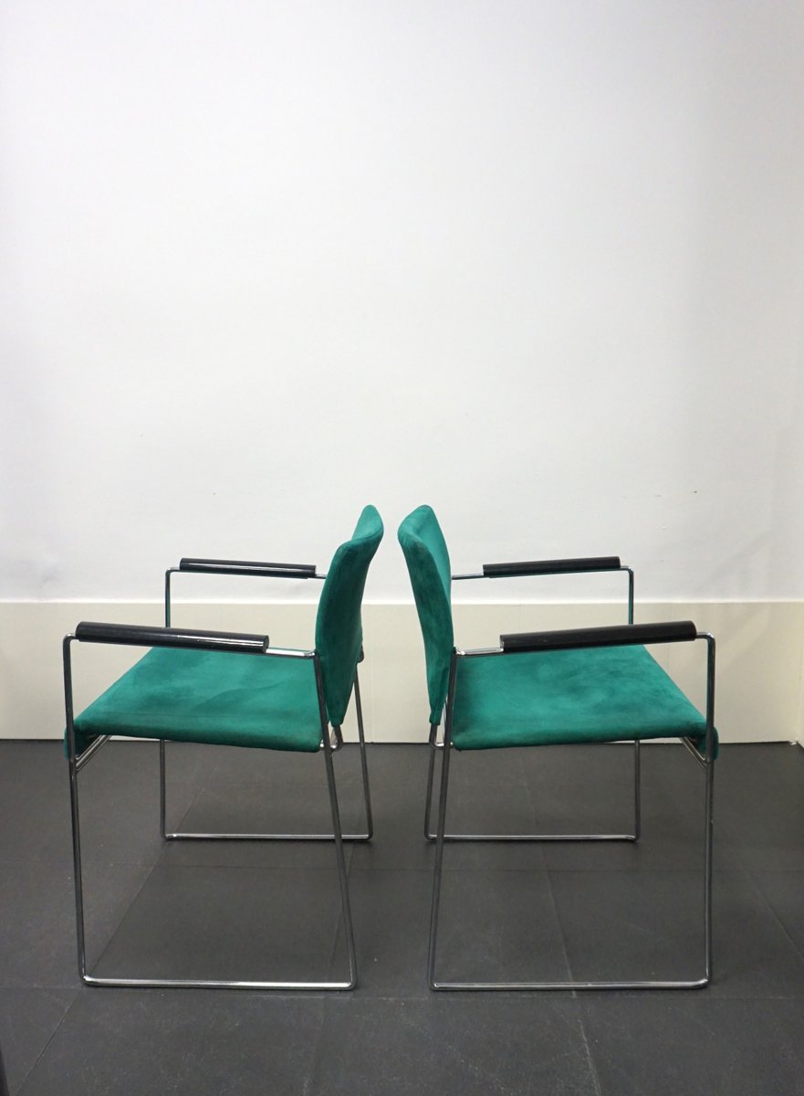Connecting Rod Process Italian Jano Chairs by Kazuhide Takahama for Simon Gavina, 1970s, Set ...