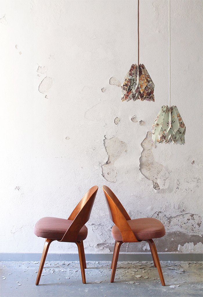 Little Bird Origami Lamp by Orikomi for sale at Pamono