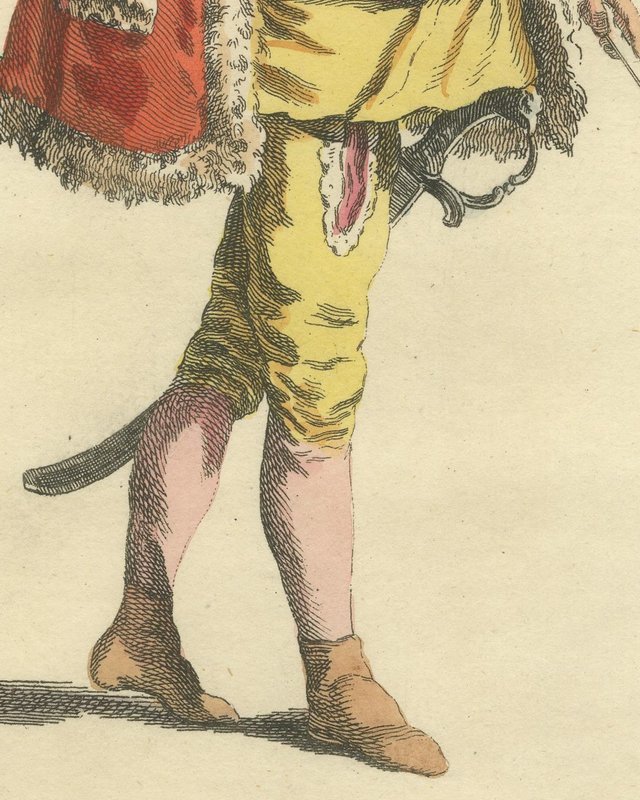 Jefferys, Colonel of the Pandours and Master of the Watch in 1742, Jefferys Plate, 1757 ...