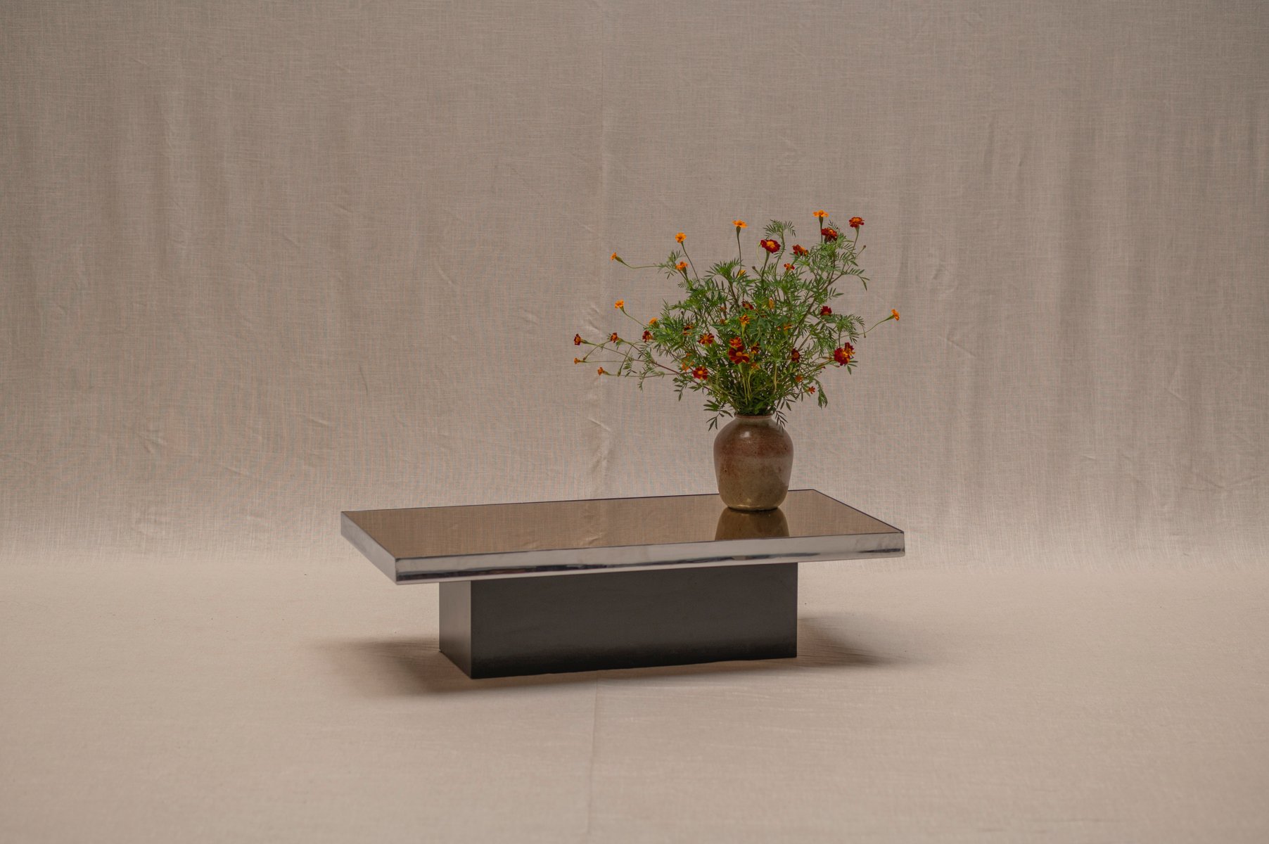 Vintage French Space Age Coffee Table, 1970s for sale at Pamono