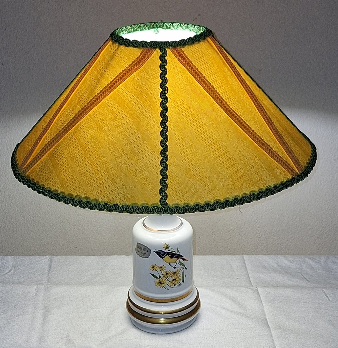 Identify Bulb Base Vintage Belgian Table Lamp with White Porcelain Base, 1970s for sale at ...