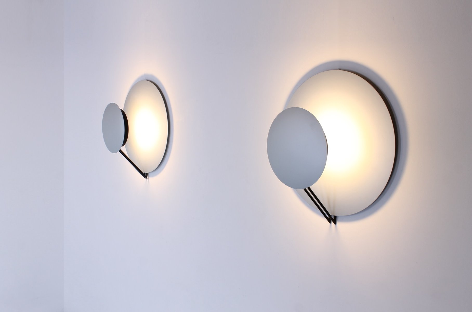Italian Aluminium Vega Sconce by Cesaro & Amico for Tre Ci Luce ... Italian Aluminium Vega Sconce by Cesaro & Amico for Tre Ci Luce ...