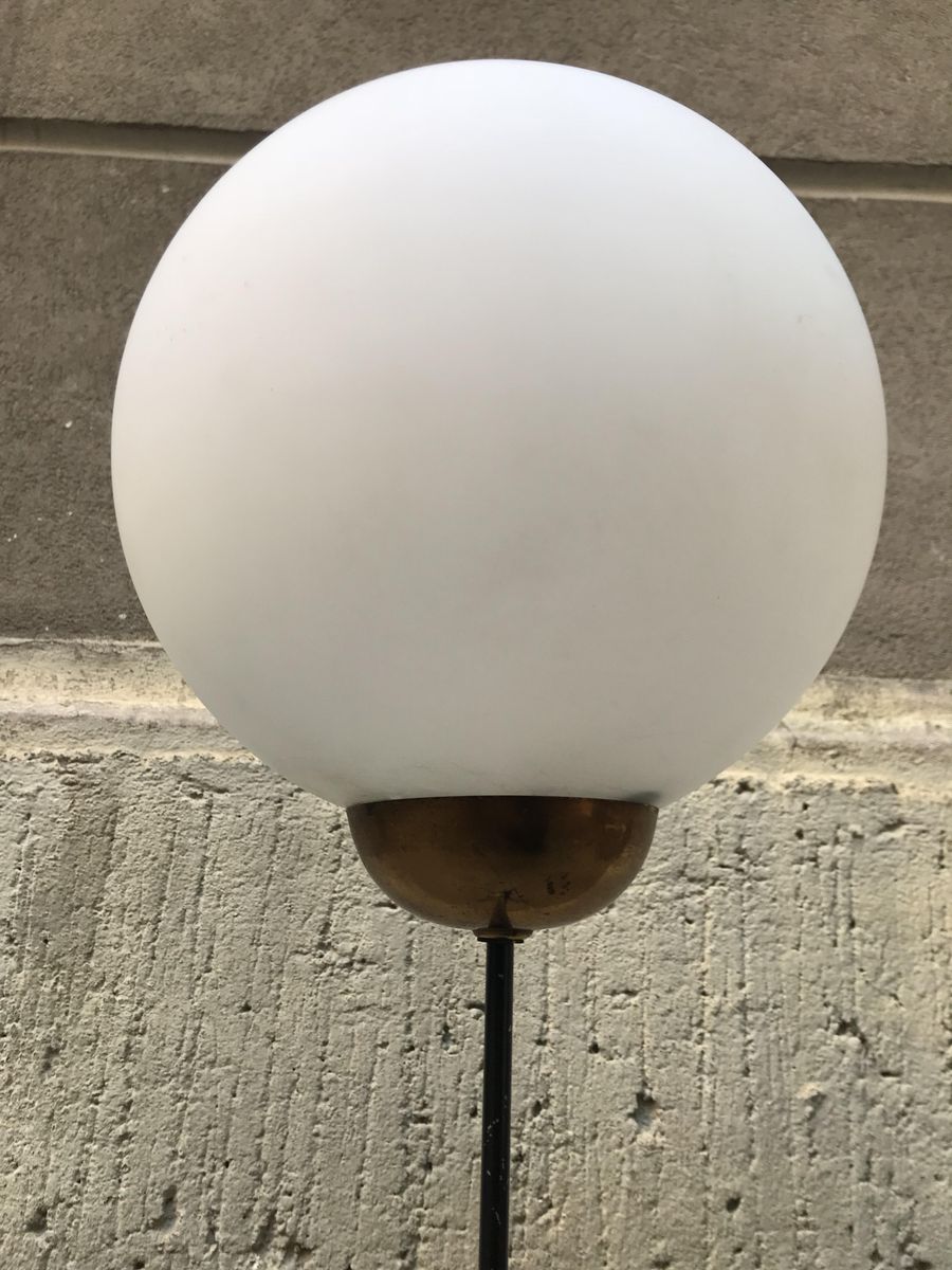 Glass Diffuser Floor Lamp 1950s For At Pamono Glass Diffuser Floor Lamp 1950s