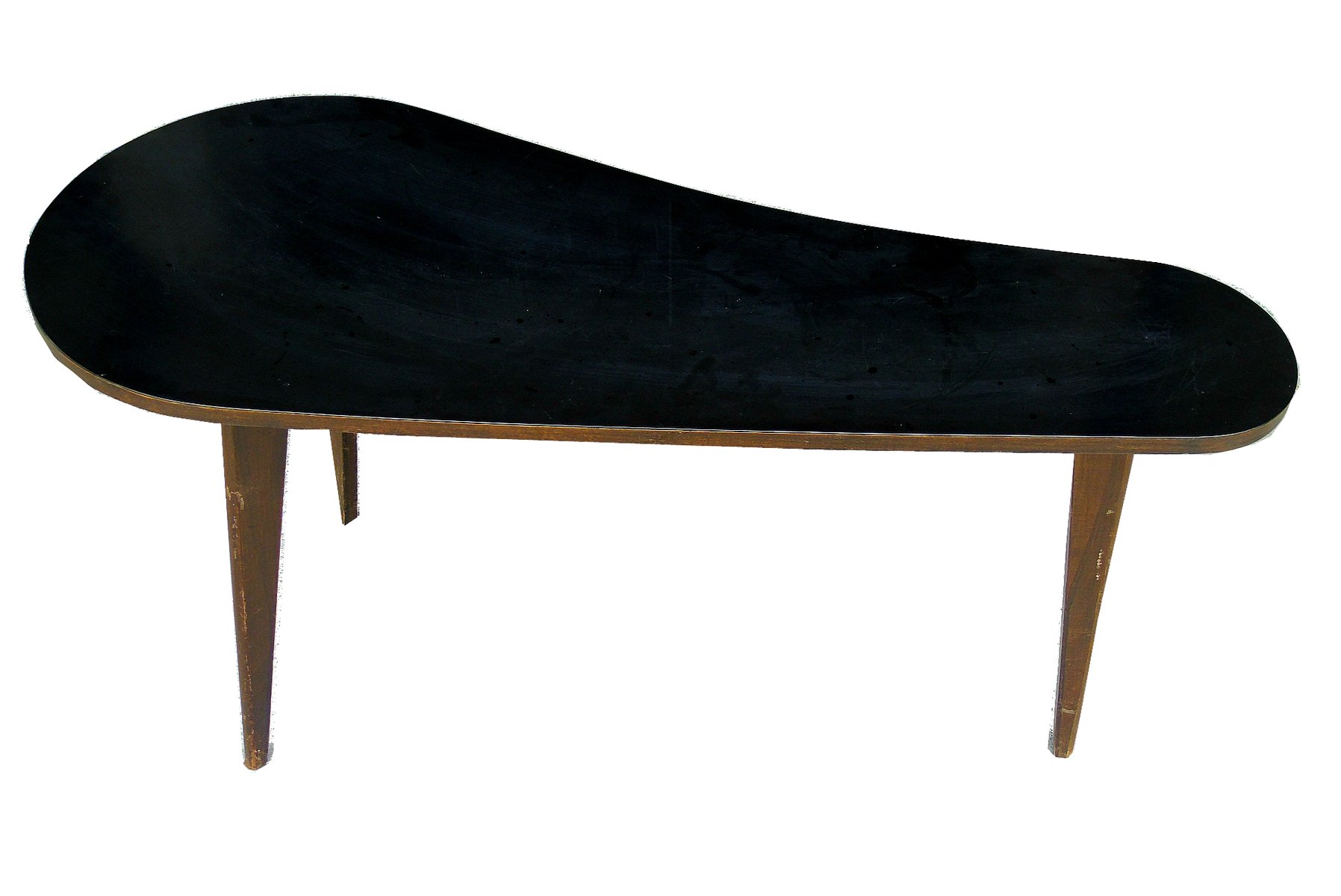 Vintage Kidney Shaped Wooden Coffee Table 1950s For At Pamono Vintage Kidney Shaped Wooden Coffee Table 1950s