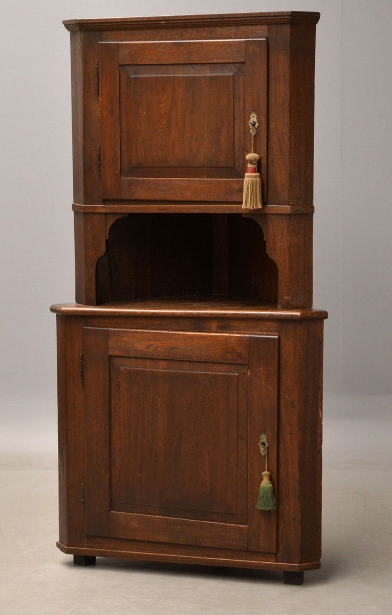 Antique Corner Cabinet In Oak For Sale At Pamono Antique Corner Cabinet in Oak - Antique Corner Cabinet In Oak For Sale At Pamono