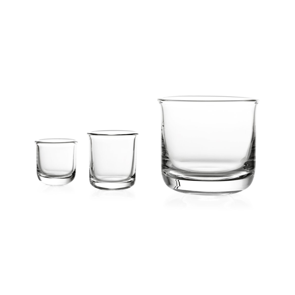 DOLOMITI– Set 6 bicchieri liquore in vetro trasparente VIDIVI | Cerve Shop