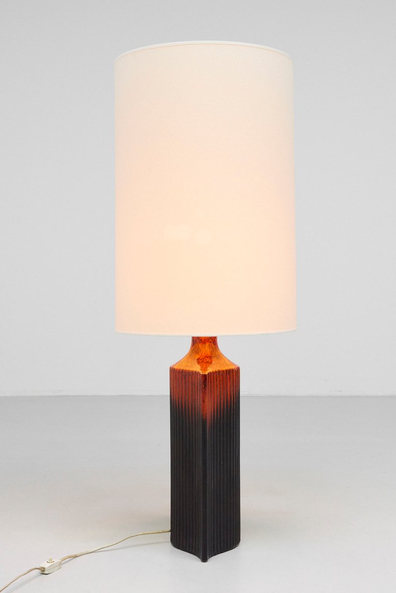 Mid Century Ceramic Floor Lamp From Kaiser Leuchten For At Pamono Per Piece