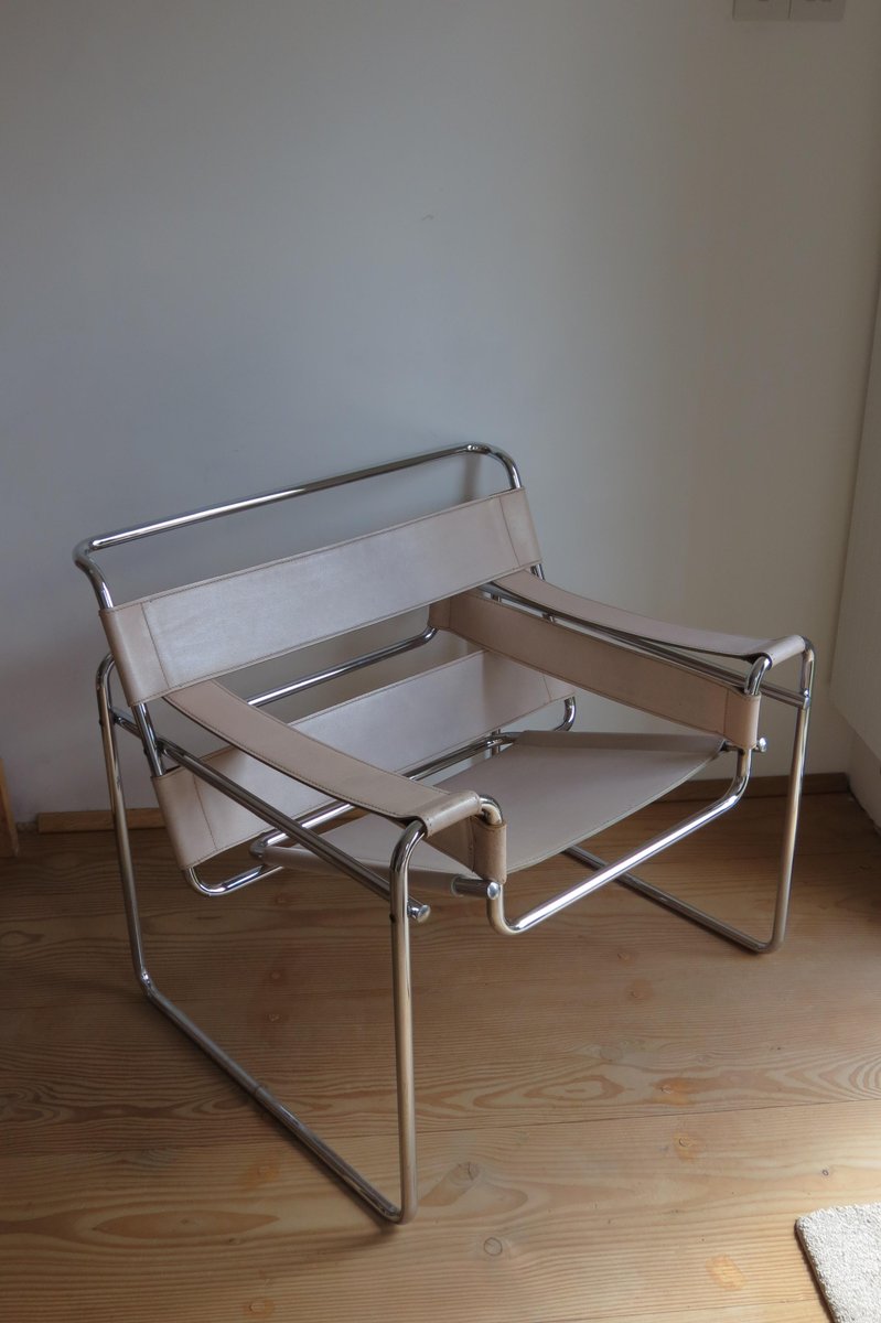 B3 Wassily Stuhl Von Marcel Breuer Für Gavina Bei Pamono Kaufen B3 Wassily Stuhl Von Marcel Breuer Für Gavina