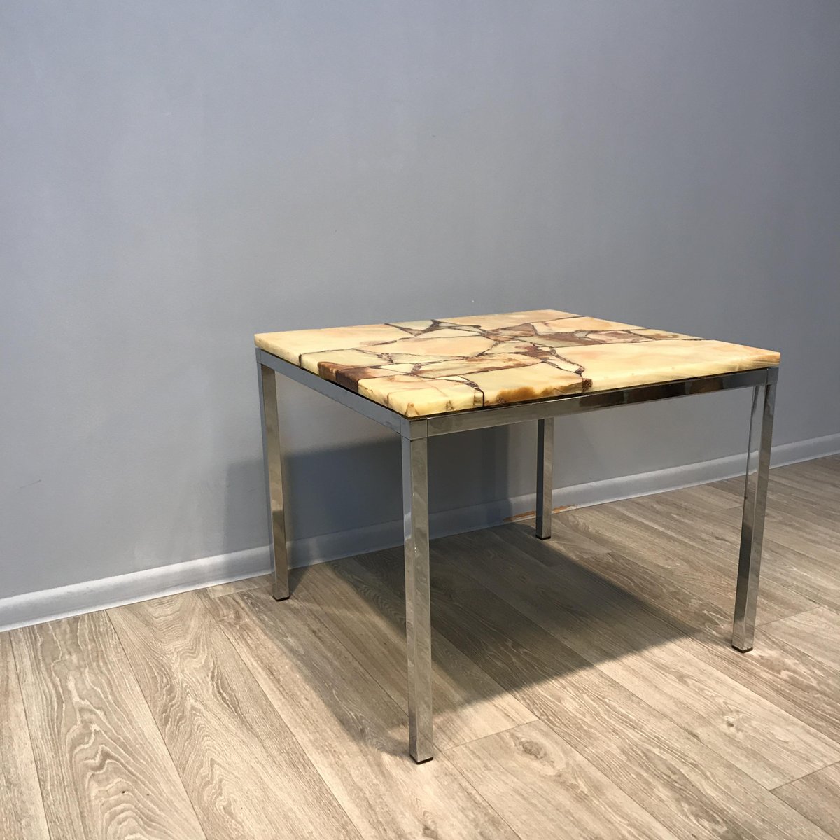 Italian Coffee Table With Marble Top 1970s For Sale At Pamono