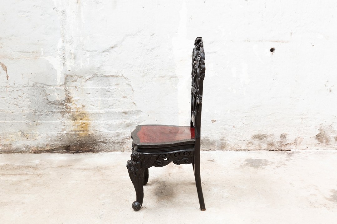 Antique Carved Philippine Chairs, Set of 2 for sale at Pamono