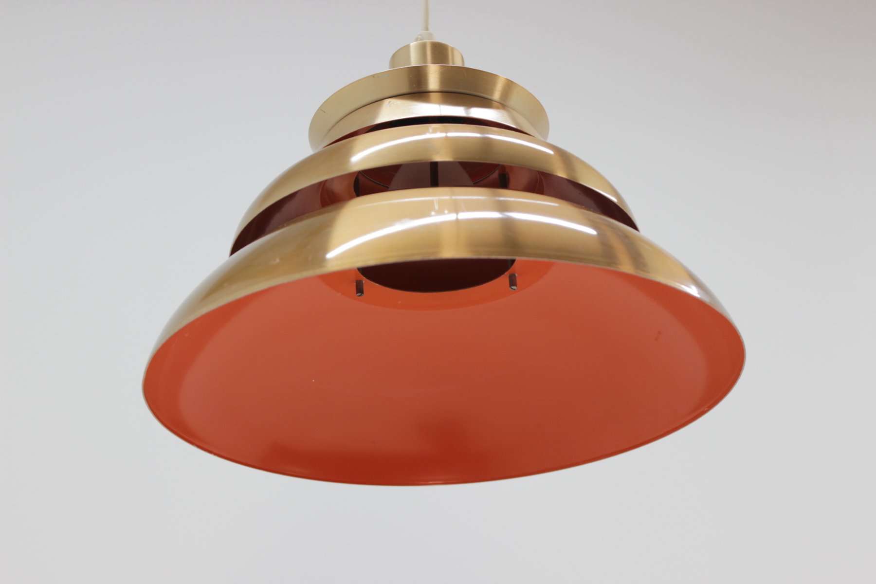 Vintage Danish Pendant Light, 1970s for sale at Pamono
