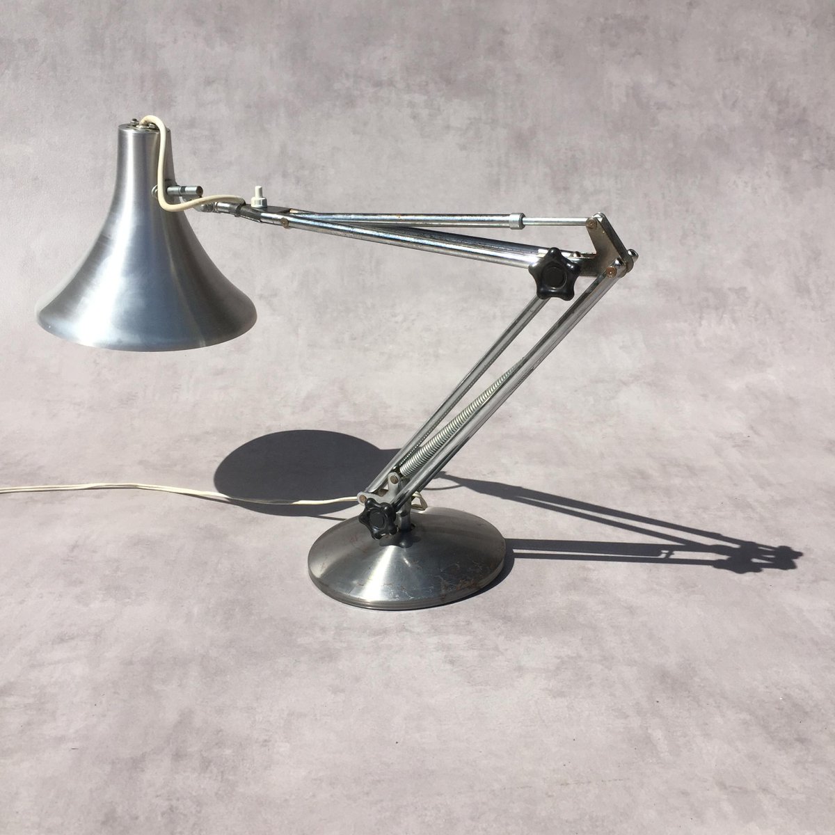 Lampe de Bureau Articulée Vintage, 1970s en vente sur Pamono