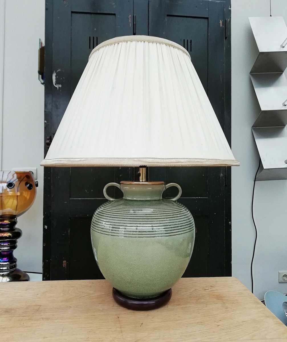 Vintage Celadon Table Lamp 1950s For At Pamono Vintage Celadon Table Lamp 1950s