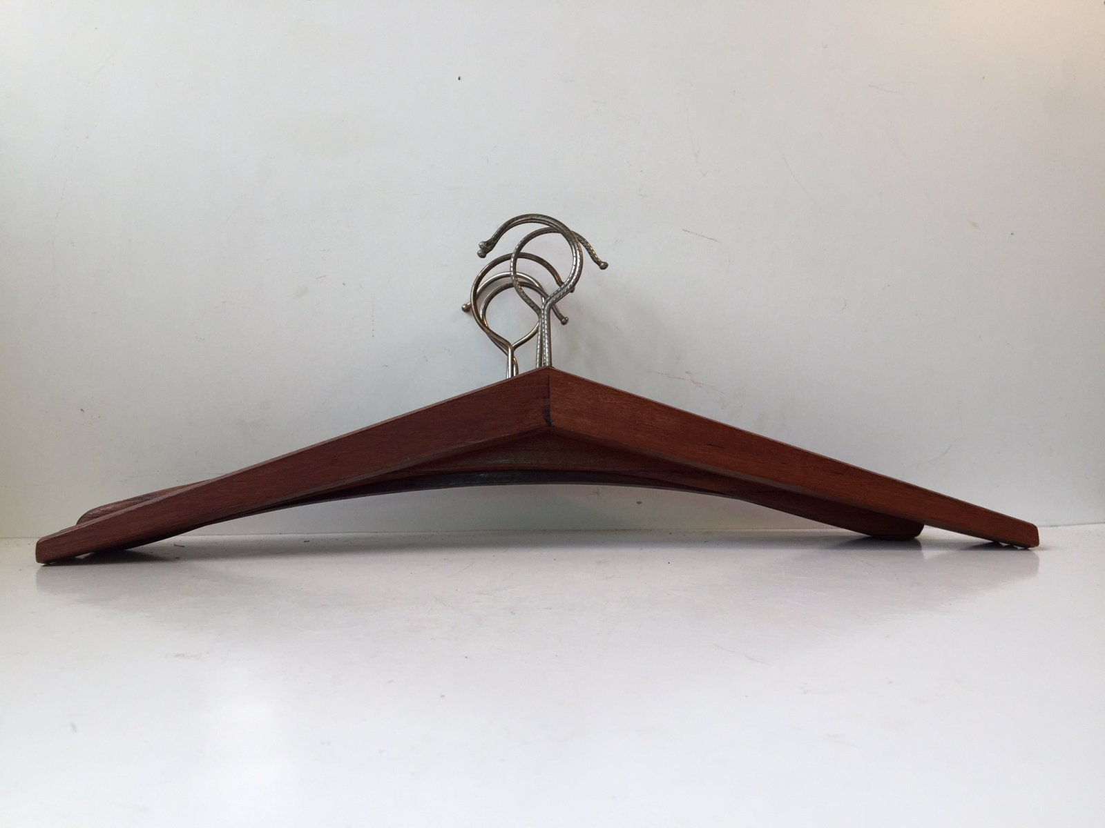 Vintage Danish Teak Coat Hangers, 1960s, Set of 6 for sale at Pamono