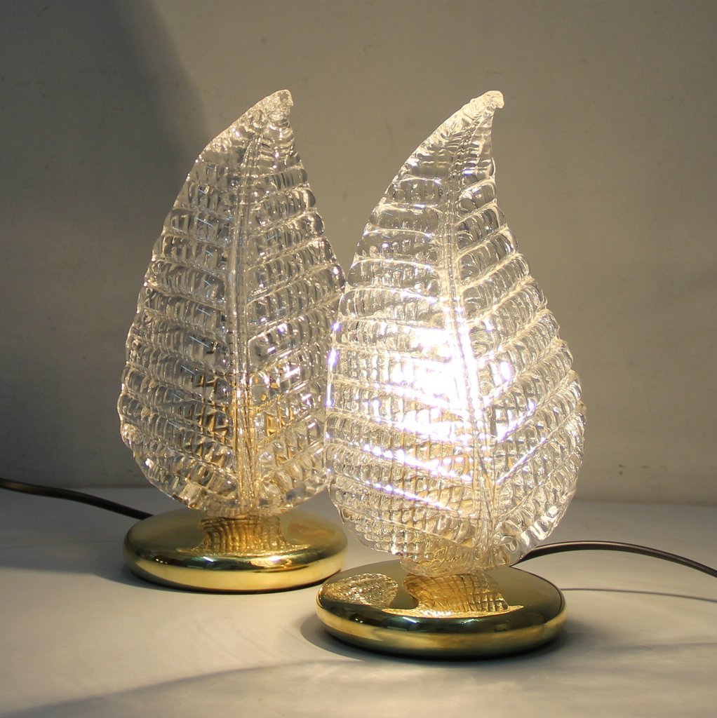Murano Glas Tischlampen