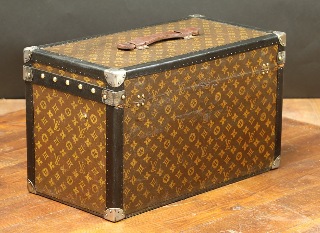 French Monogram Tools Box from Louis Vuitton, 1910s for sale at Pamono