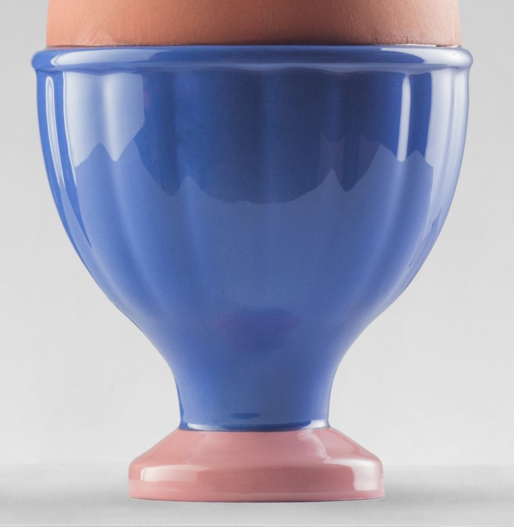 Vase 04 Mini HYBRID Bleu MarineRose Pâle par Tal Batit en vente sur