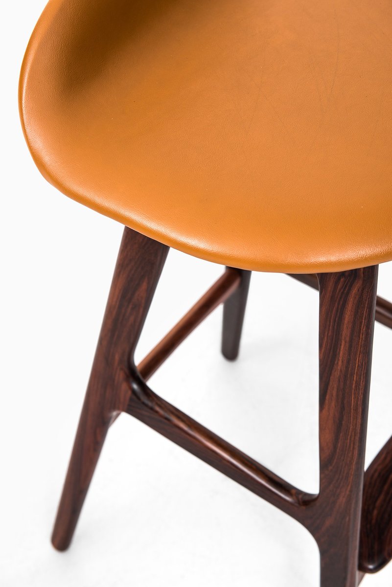 Model OD 61 Bar Stools by Erik Buch for Oddense Maskinsnedkeri