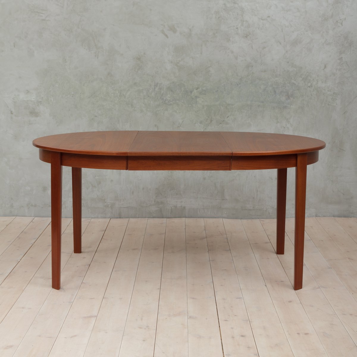 Danish Round Extendable Teak Table 1960s For At Pamono Danish Round Extendable Teak Table 1960s