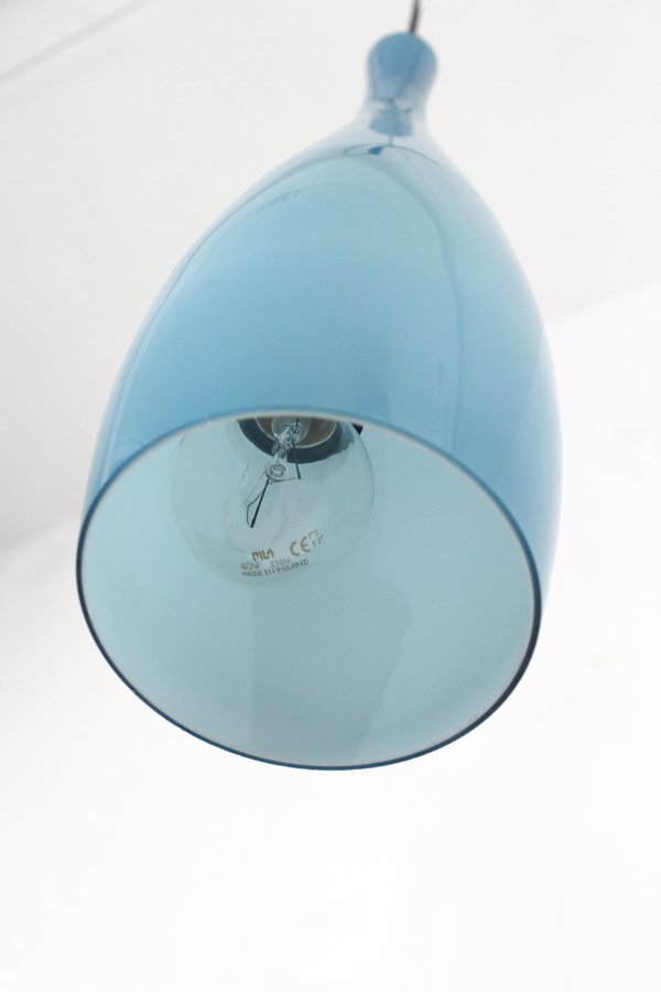 Mid Century Overlay Glass Ceiling Lamp by Jacob E. Bang for vintage cased glass mushroom lamp | Retro table lamps, Glass