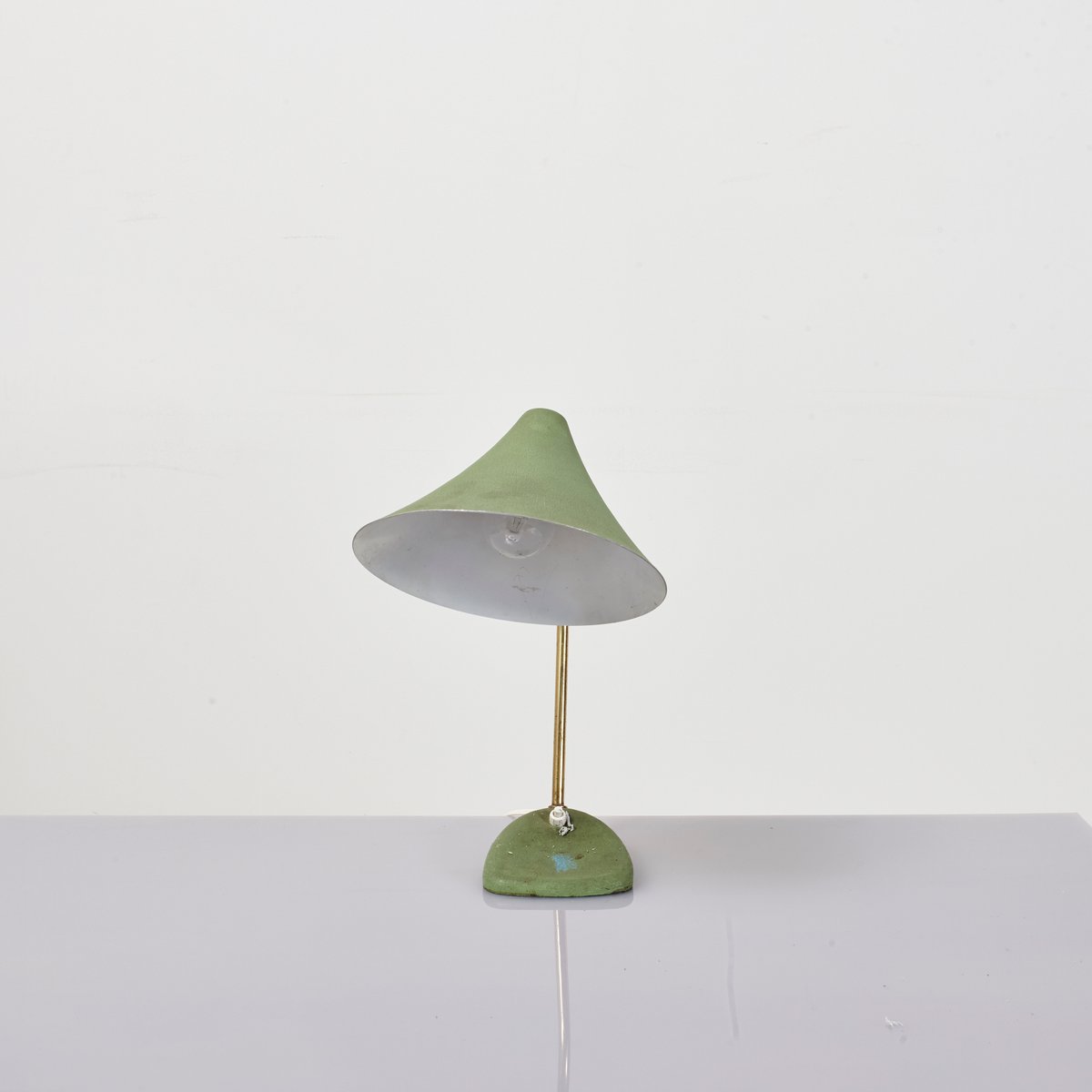 Vintage Olive Green Table Lamp 1950s For At Pamono Vintage Olive Green Table Lamp 1950s