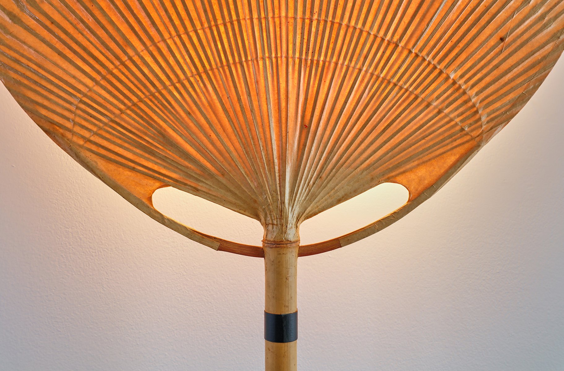 Vintage Uchiwa Iii Wall Light By Ingo Maurer For Design M
