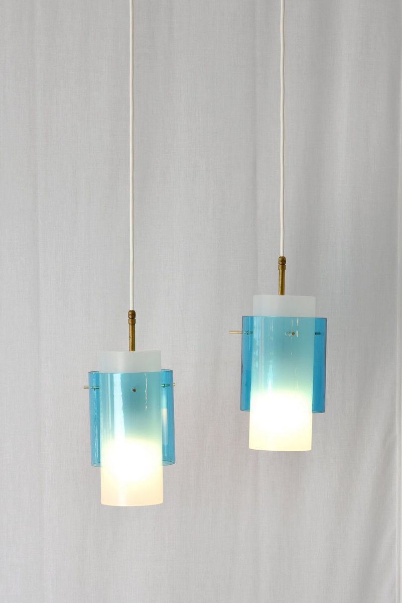 Italian Murano Glass 2 Light Pendant Lamp 1960s For At Pamono Italian Murano Glass 2 Light Pendant Lamp 1960s