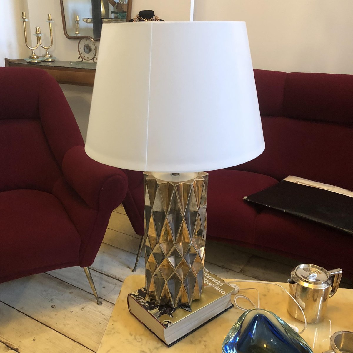 Mid Century Modern Italian Ceramic Table Lamp 1960s For At Pamono Mid Century Modern Italian Ceramic Table Lamp 1960s