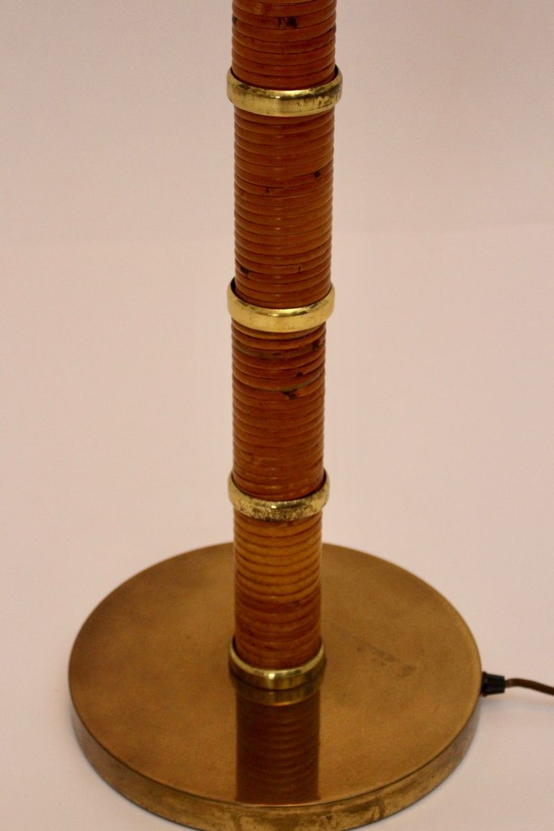 Rattan Floor Lamp By Ingo Maurer 1970s For At Pamono Per Piece