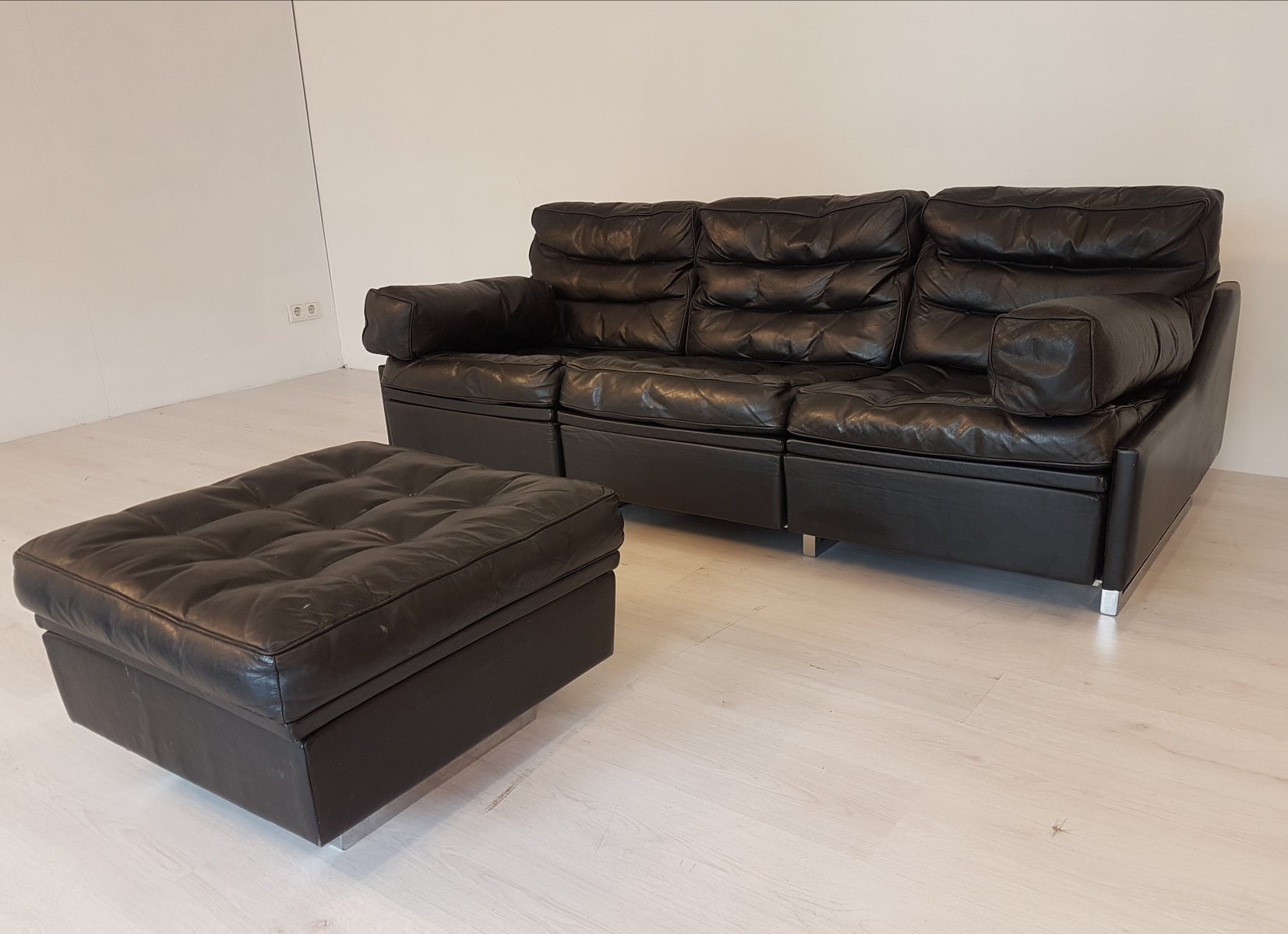 Ds 3a 3 Sitzer New Yorker Sofa Ottomane Von De Sede 1970er