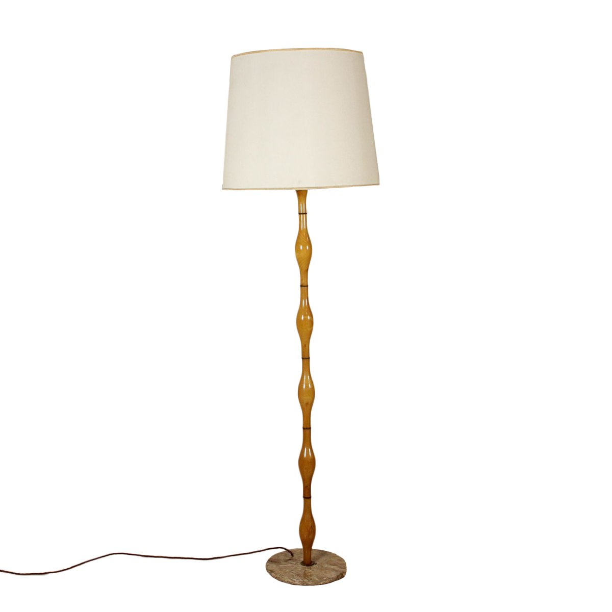 Vintage Floor Lamp In Brass Ceramic Fabric For At Pamono Vintage Floor Lamp In Brass Ceramic Fabric