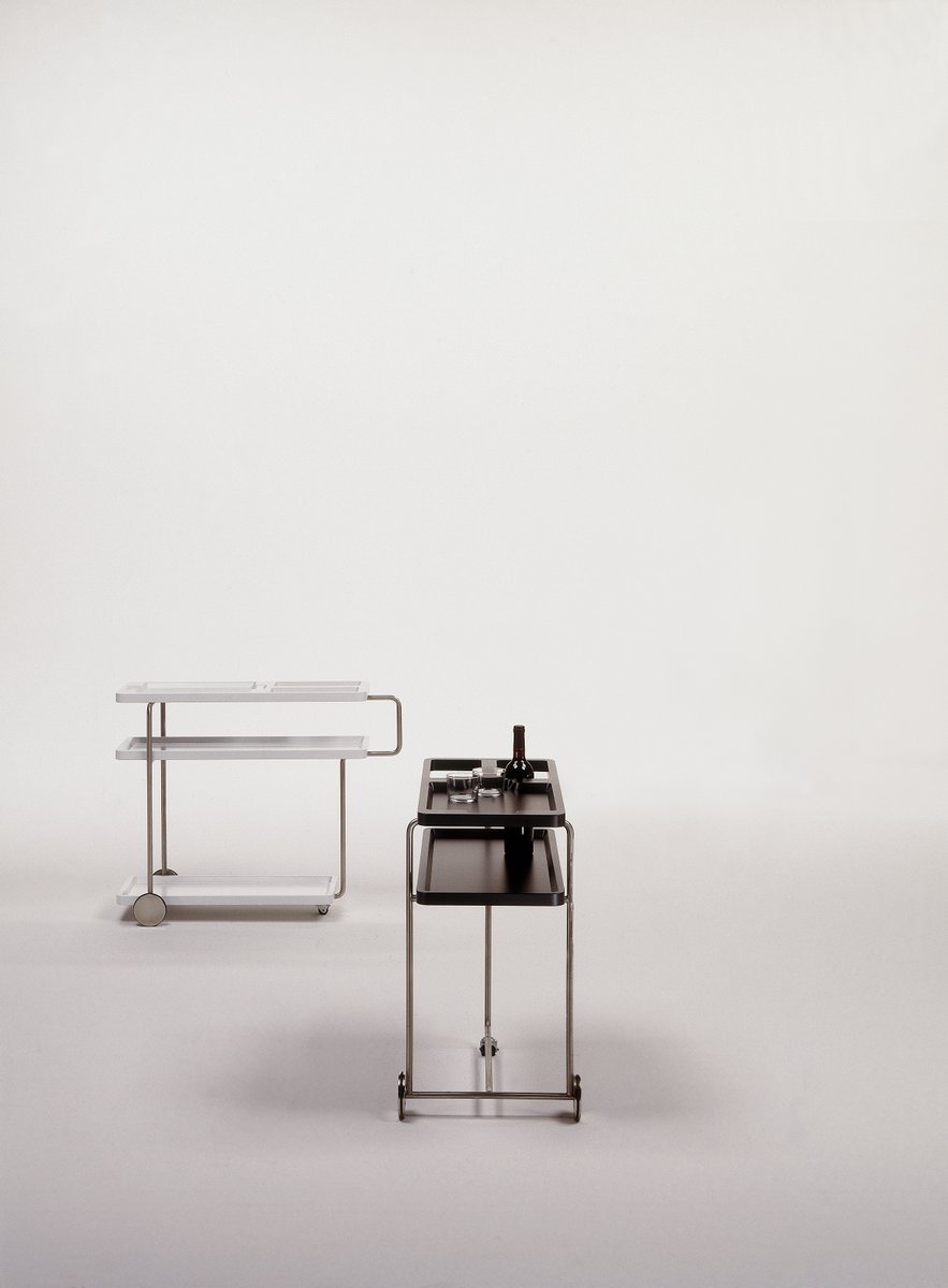 Bar Happy Hour Blanc Mat RAL 9003 par Alfredo Häberli pour BD Barcelona