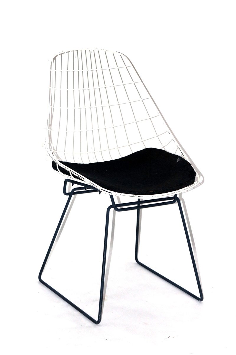 MidCentury Wire Chair by Cees Braakman for Pastoe for sale at Pamono