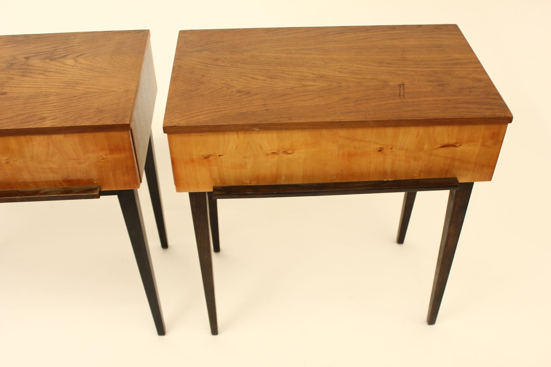 Vintage Wooden Bedside Tables From Up Zavody Set Of 2 For At Vintage Wooden Bedside Tables From Up Zavody Set Of 2 5 850 00