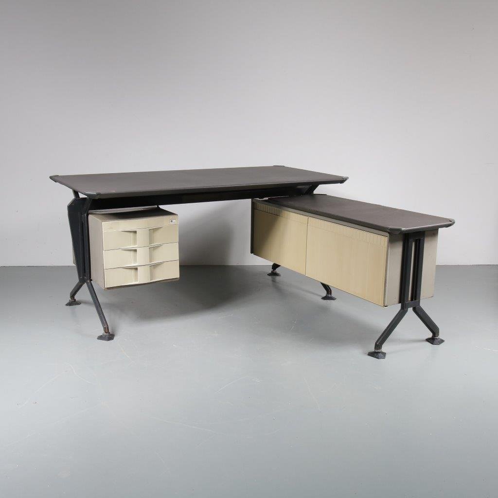 Mid Century L Shaped Desk By Bbpr For At Pamono Mid Century L Shaped Desk By Bbpr For