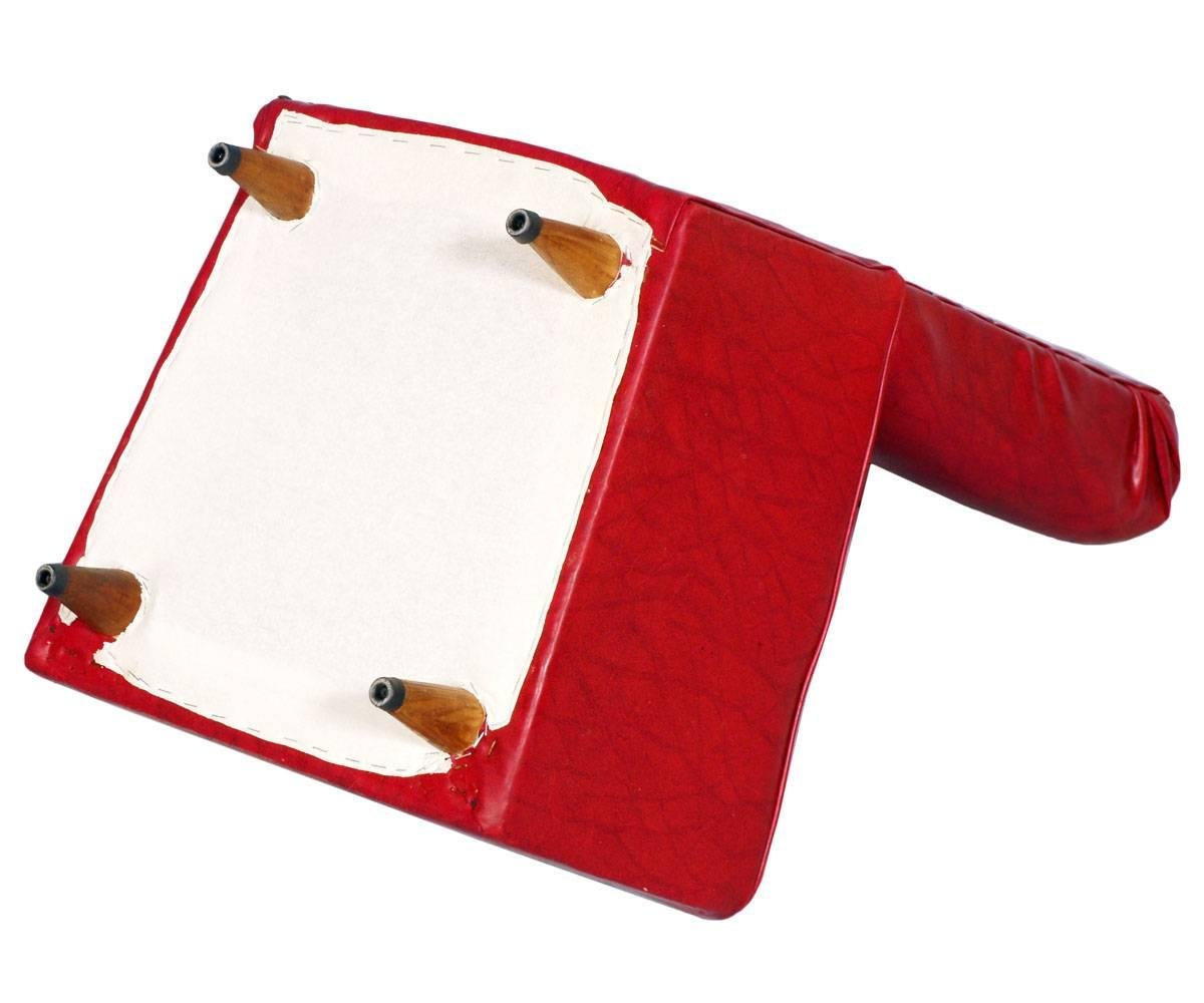 Italienische Art Deco Kunstleder Sessel, 2er Set bei Pamono kaufen