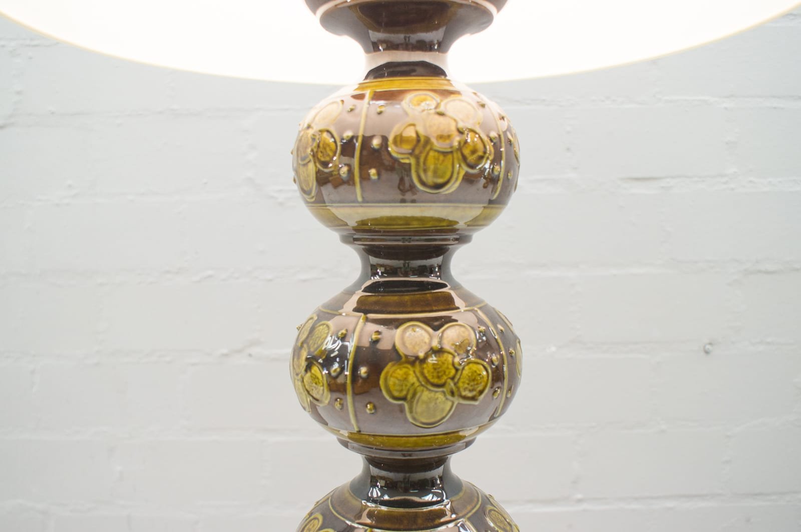 Keramik Stehlampe von Kaiser Leuchten, 1960er bei Pamono kaufen